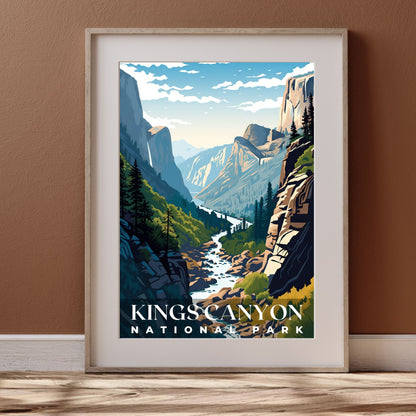 Kings Canyon National Park Poster | S01