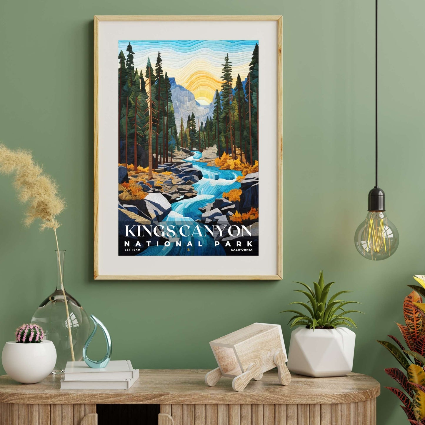 Kings Canyon National Park Poster | S09