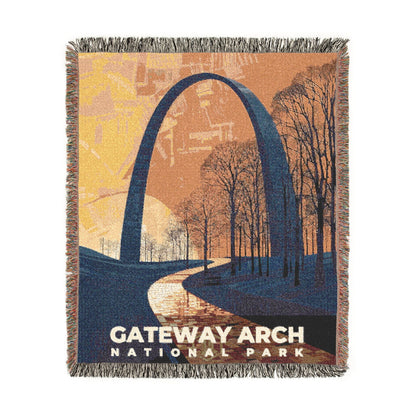 Gateway Arch National Park Woven Blanket | S19