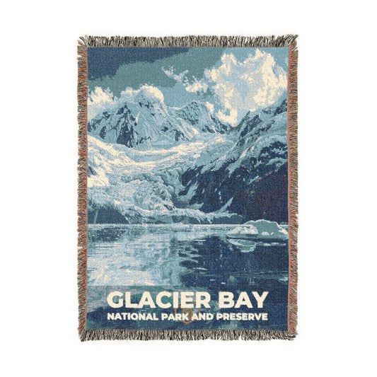 Glacier Bay National Park Woven Blanket | S11