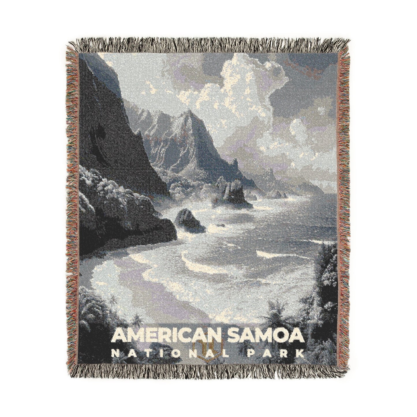 American Samoa National Park Woven Blanket | S15