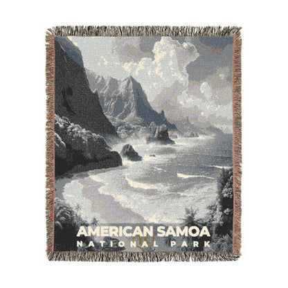 American Samoa National Park Woven Blanket | S15