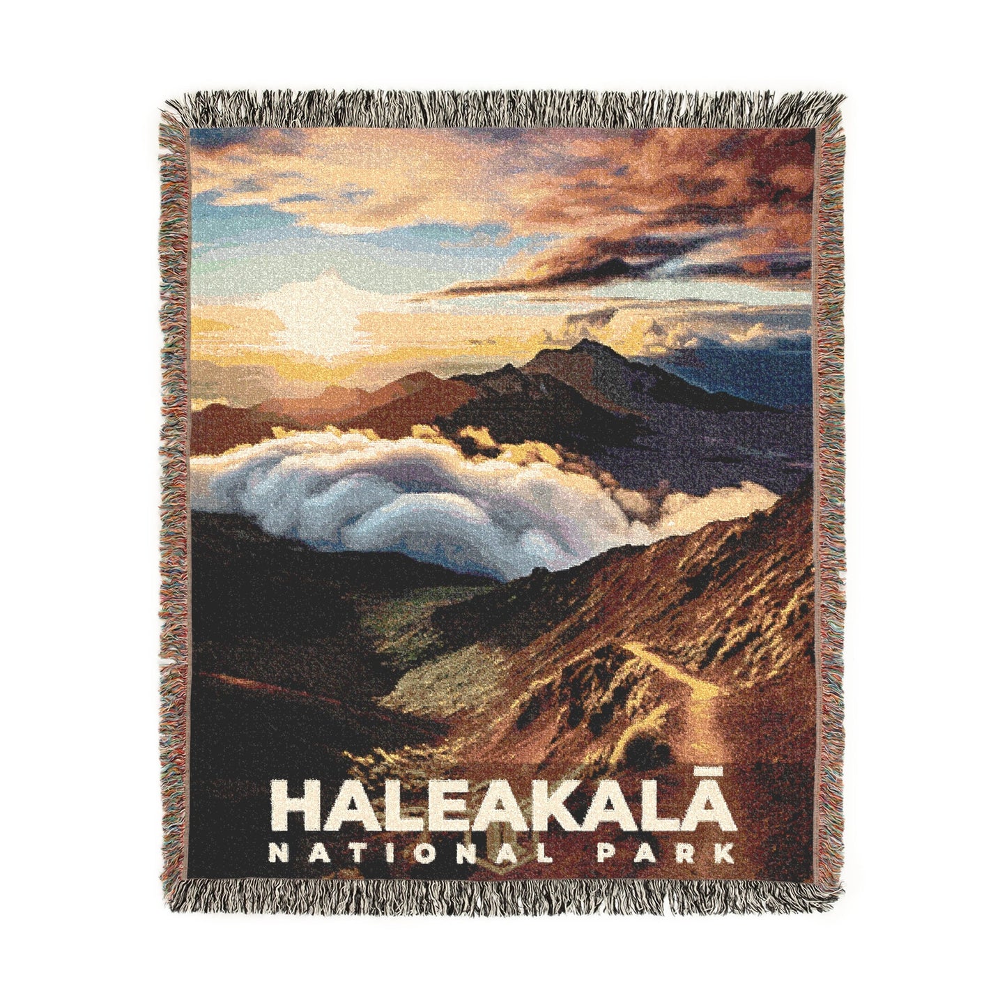 Haleakala National Park Woven Blanket | S10