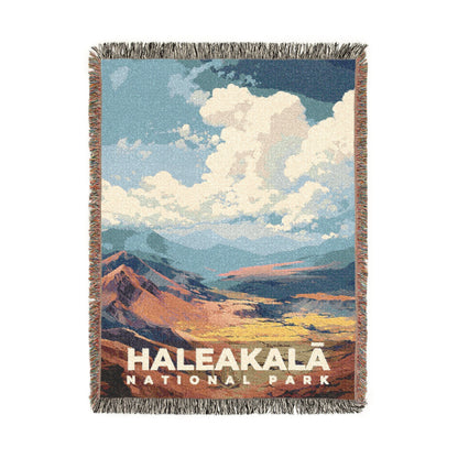 Haleakala National Park Woven Blanket | S06