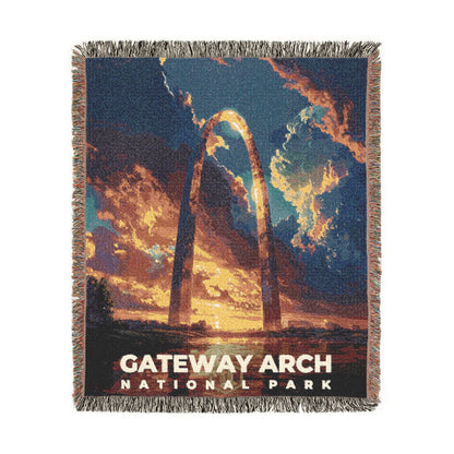 Gateway Arch National Park Woven Blanket | S13