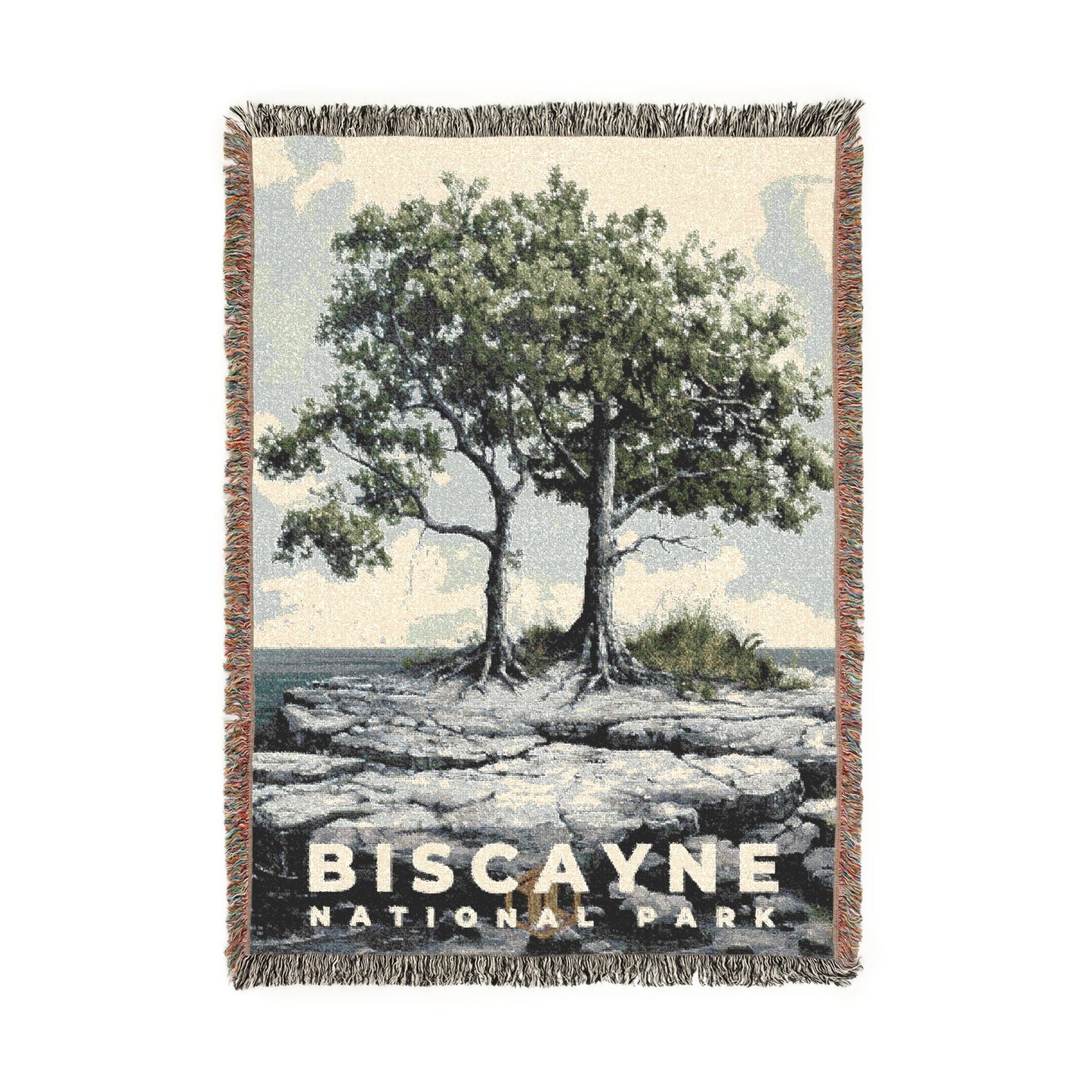 Biscayne National Park Woven Blanket | S17