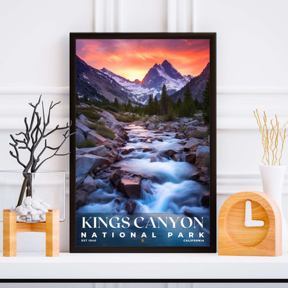 Kings Canyon National Park Poster | S10