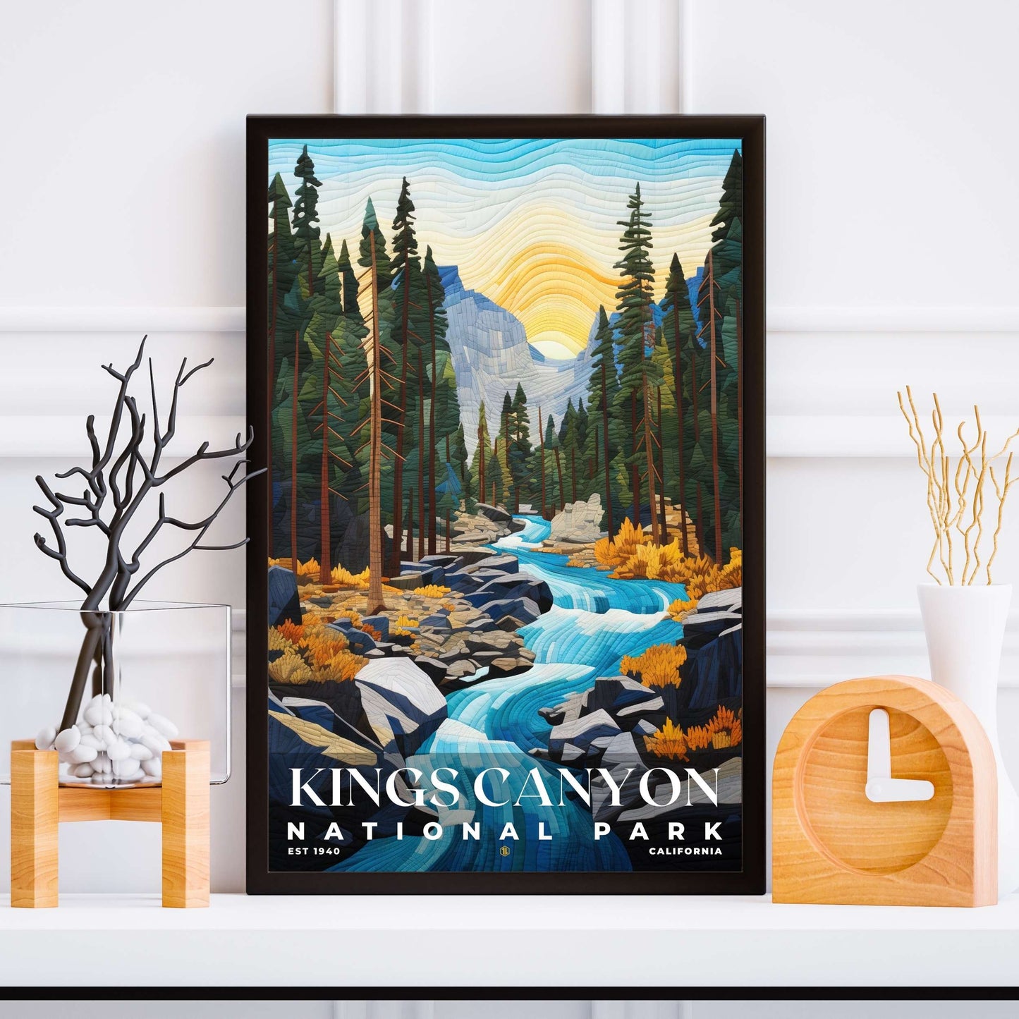 Kings Canyon National Park Poster | S09