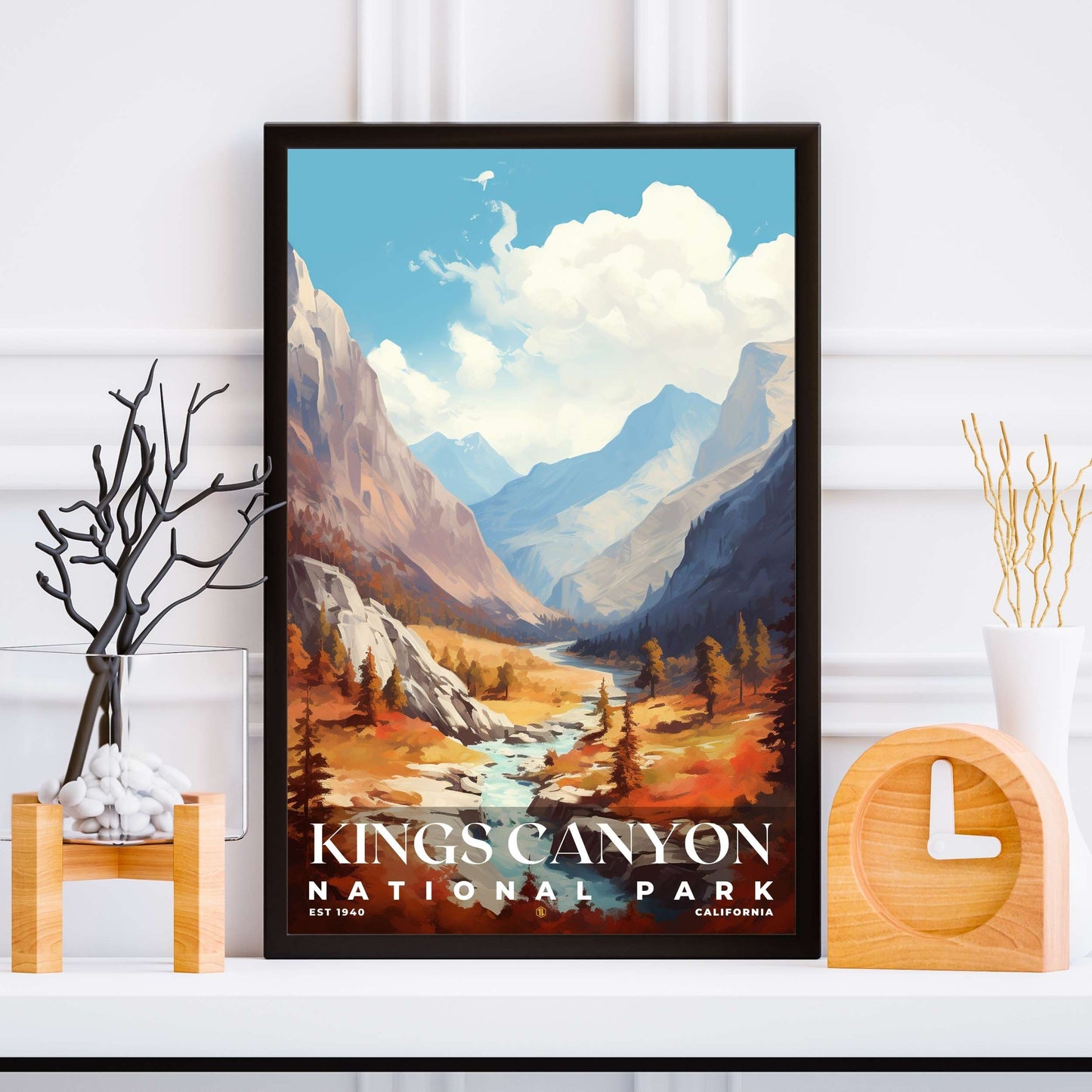 Kings Canyon National Park Poster | S06