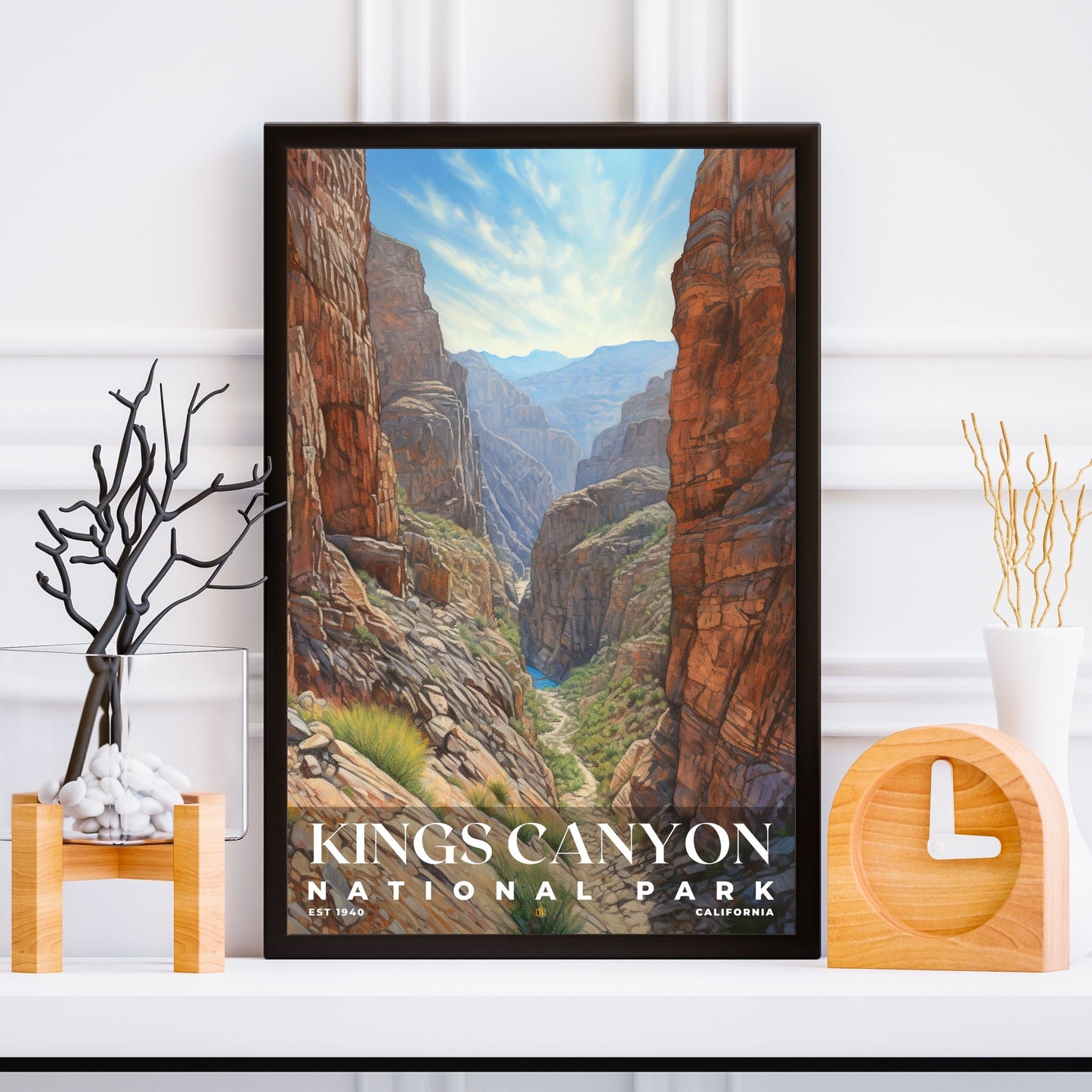 Kings Canyon National Park Poster | S02
