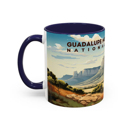 Guadalupe Mountains National Park Mug | Accent Coffee Mug (11, 15oz)