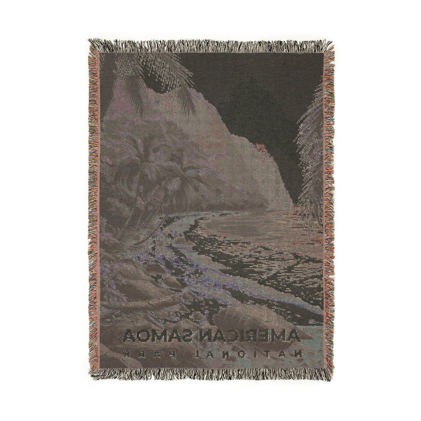 American Samoa National Park Woven Blanket | S17