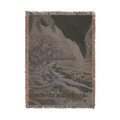American Samoa National Park Woven Blanket | S17