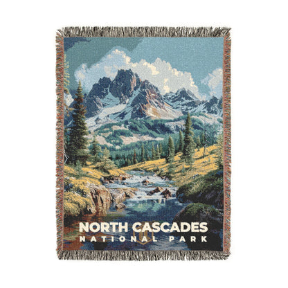 North Cascades National Park Woven Blanket | S18