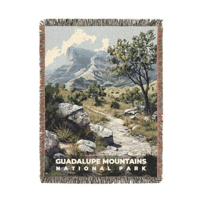 Guadalupe Mountains National Park Woven Blanket | S17