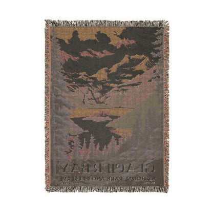 Glacier Bay National Park Woven Blanket | S02