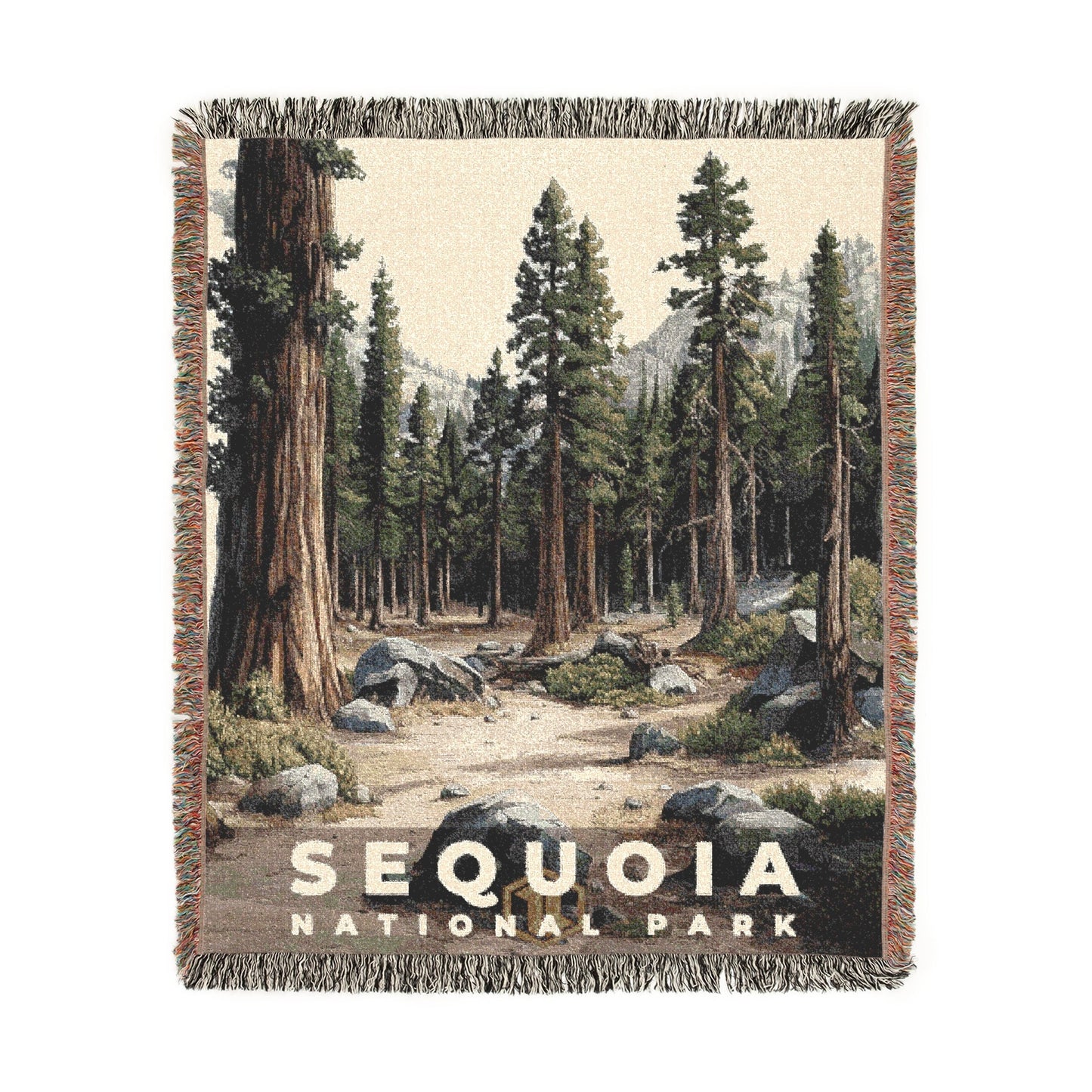 Sequoia National Park Woven Blanket | S17