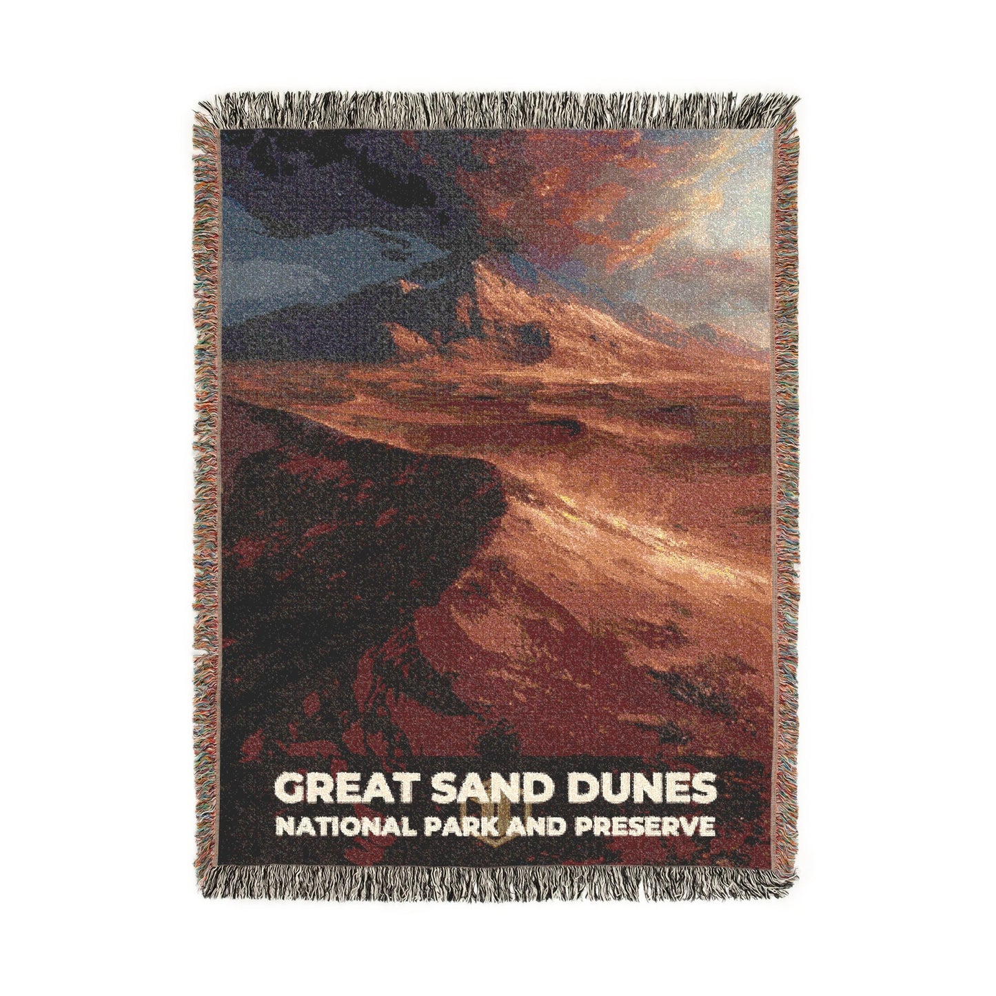 Great Sand Dunes National Park Woven Blanket | S12
