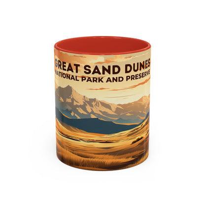 Great Sand Dunes National Park Mug | Accent Coffee Mug (11, 15oz)