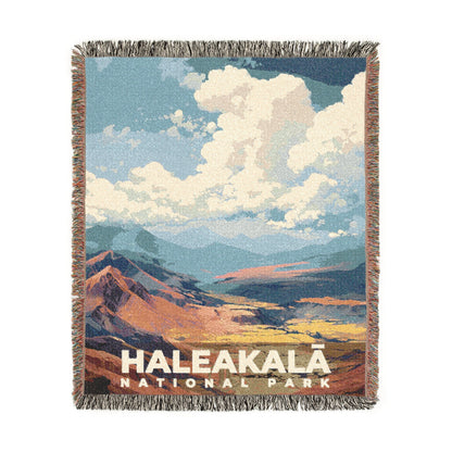 Haleakala National Park Woven Blanket | S06