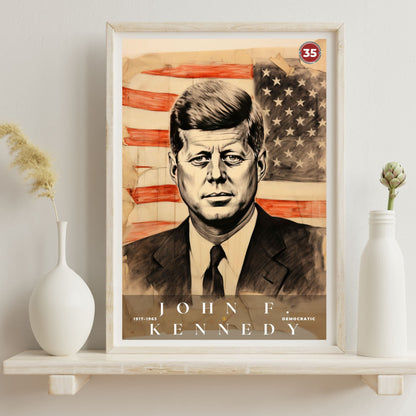 John F Kennedy Poster | S03