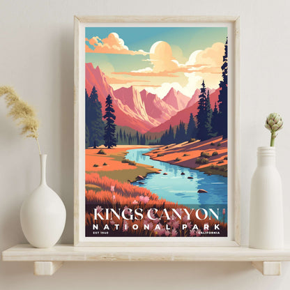 Kings Canyon National Park Poster | S05