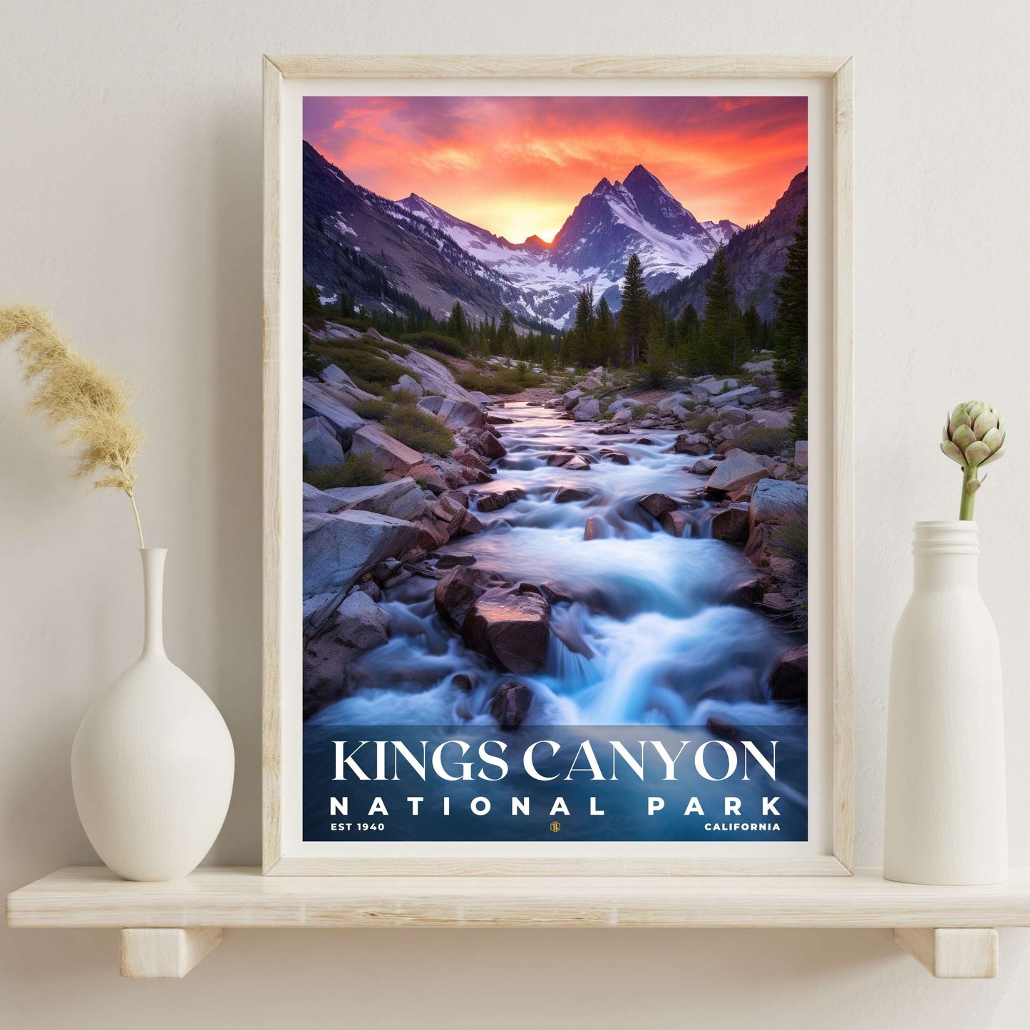 Kings Canyon National Park Poster | S10