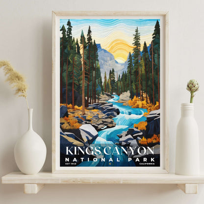 Kings Canyon National Park Poster | S09