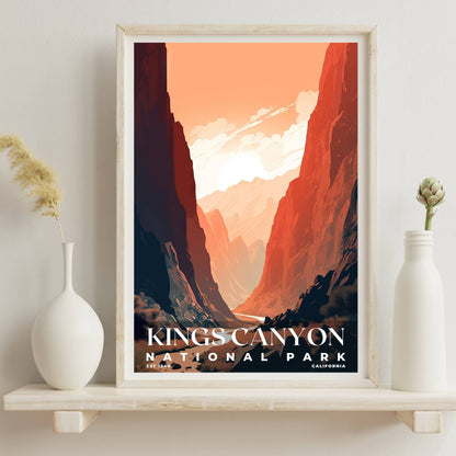 Kings Canyon National Park Poster | S03