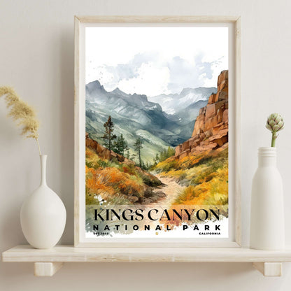 Kings Canyon National Park Poster | S04