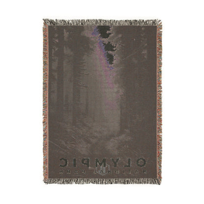 Olympic National Park Woven Blanket | S10