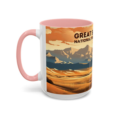 Great Sand Dunes National Park Mug | Accent Coffee Mug (11, 15oz)