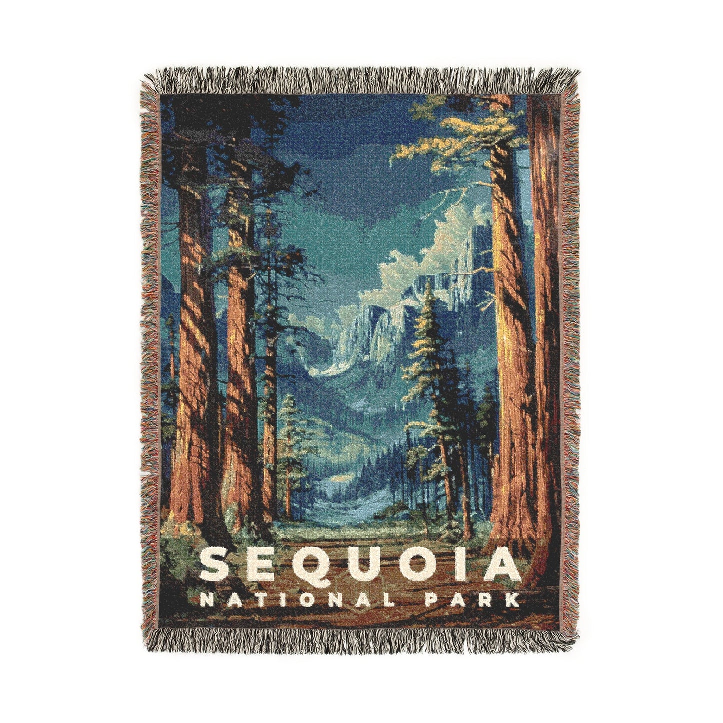 Sequoia National Park Woven Blanket | S16