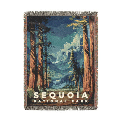 Sequoia National Park Woven Blanket | S16
