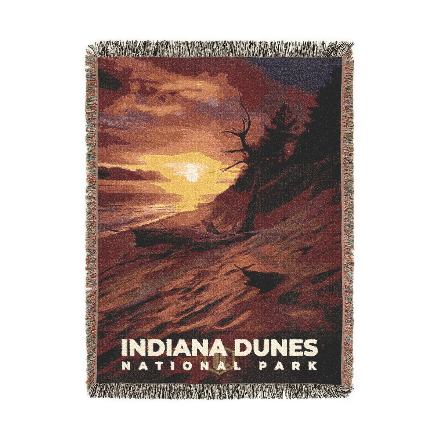Indiana Dunes National Park Woven Blanket | S10