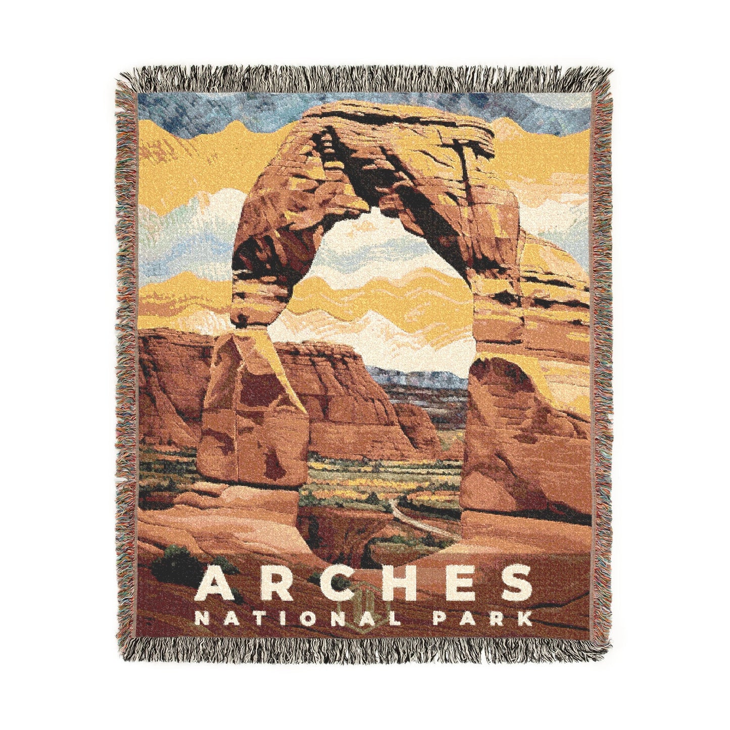 Arches National Park Woven Blanket | S09