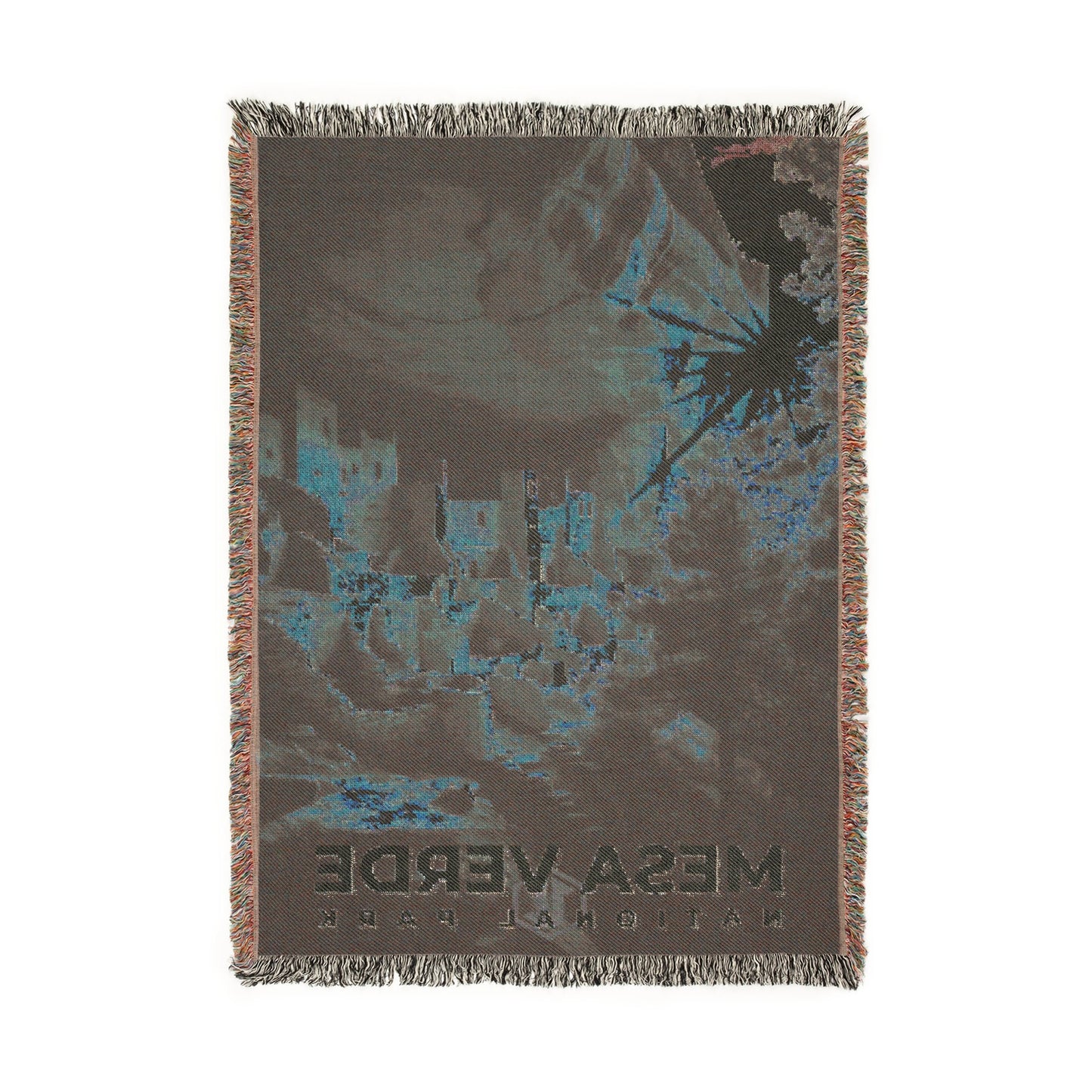 Mesa Verde National Park Woven Blanket | S10