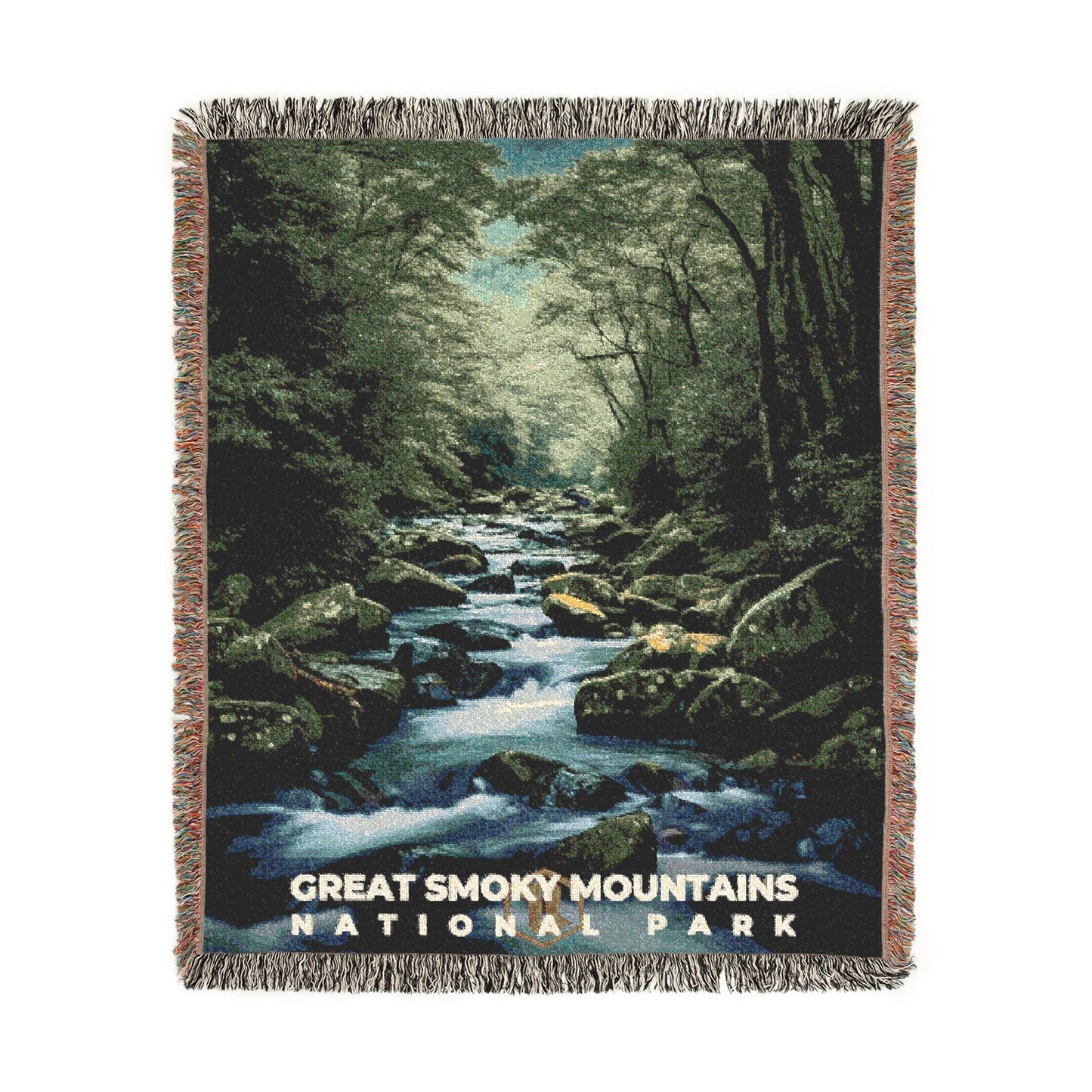 Great Smoky Mountains National Park Woven Blanket | S10