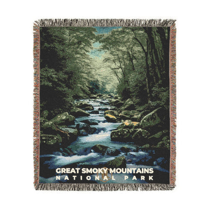 Great Smoky Mountains National Park Woven Blanket | S10