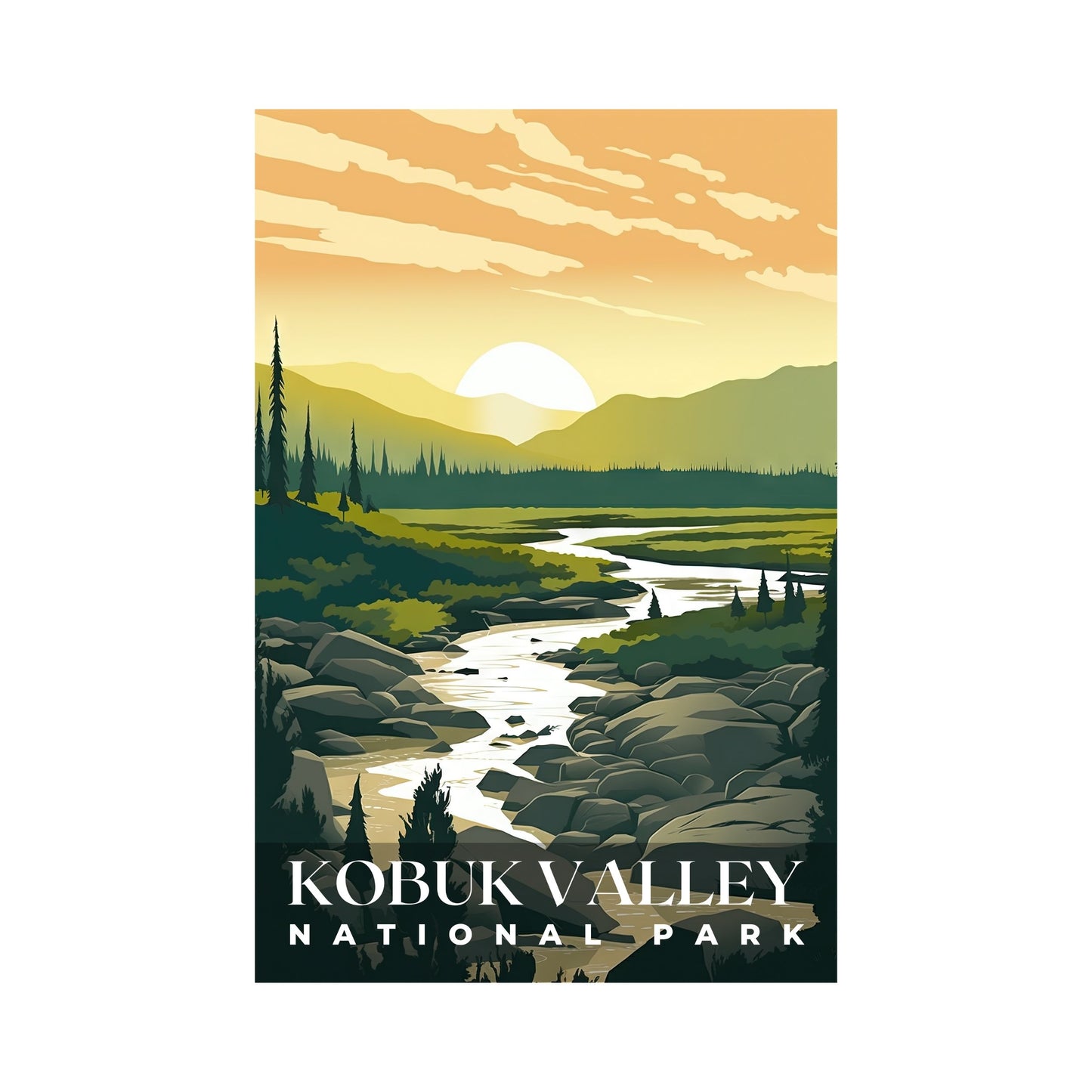 Kobuk Valley National Park Poster | S01