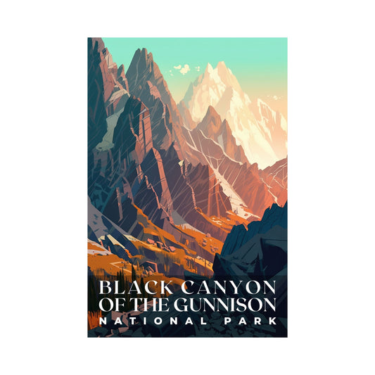 Black Canyon National Park Poster | S01