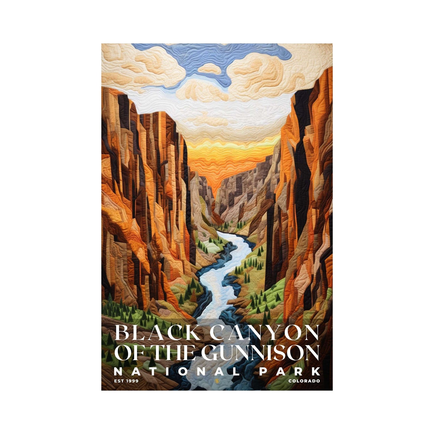 Black Canyon National Park Poster | S09