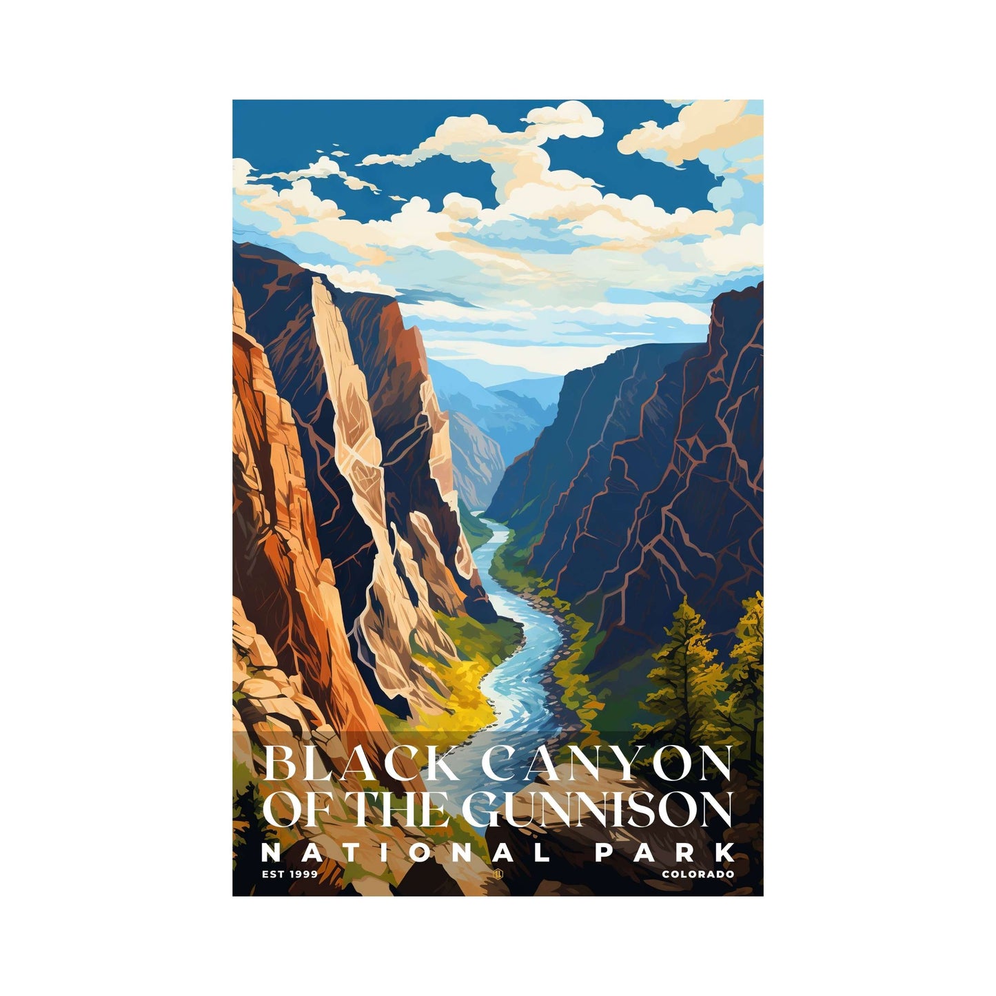 Black Canyon National Park Poster | S06