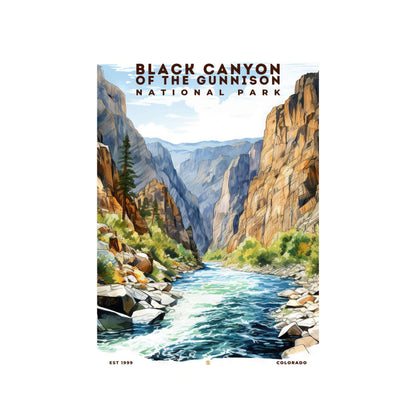 Black Canyon National Park Poster | S08