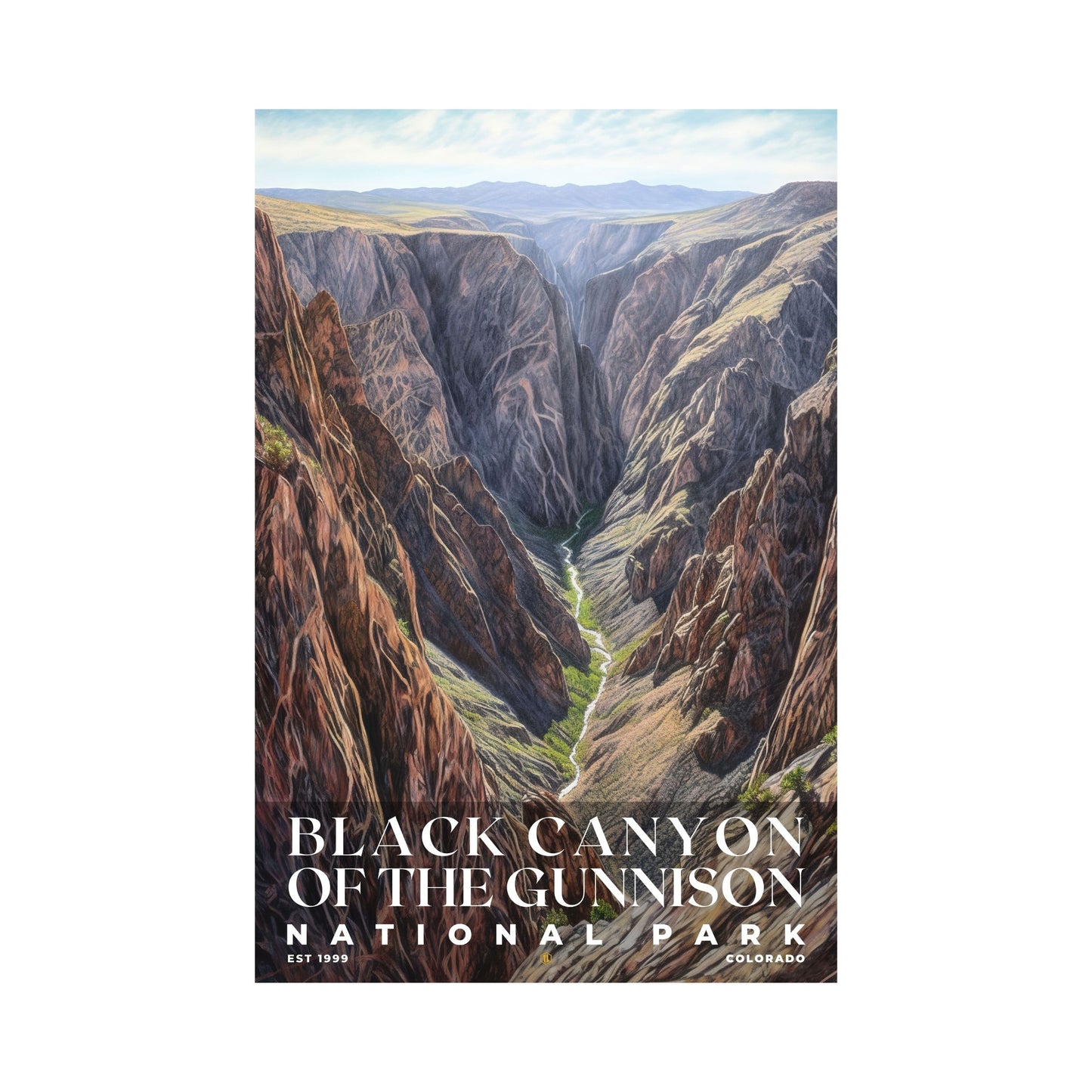 Black Canyon National Park Poster | S02