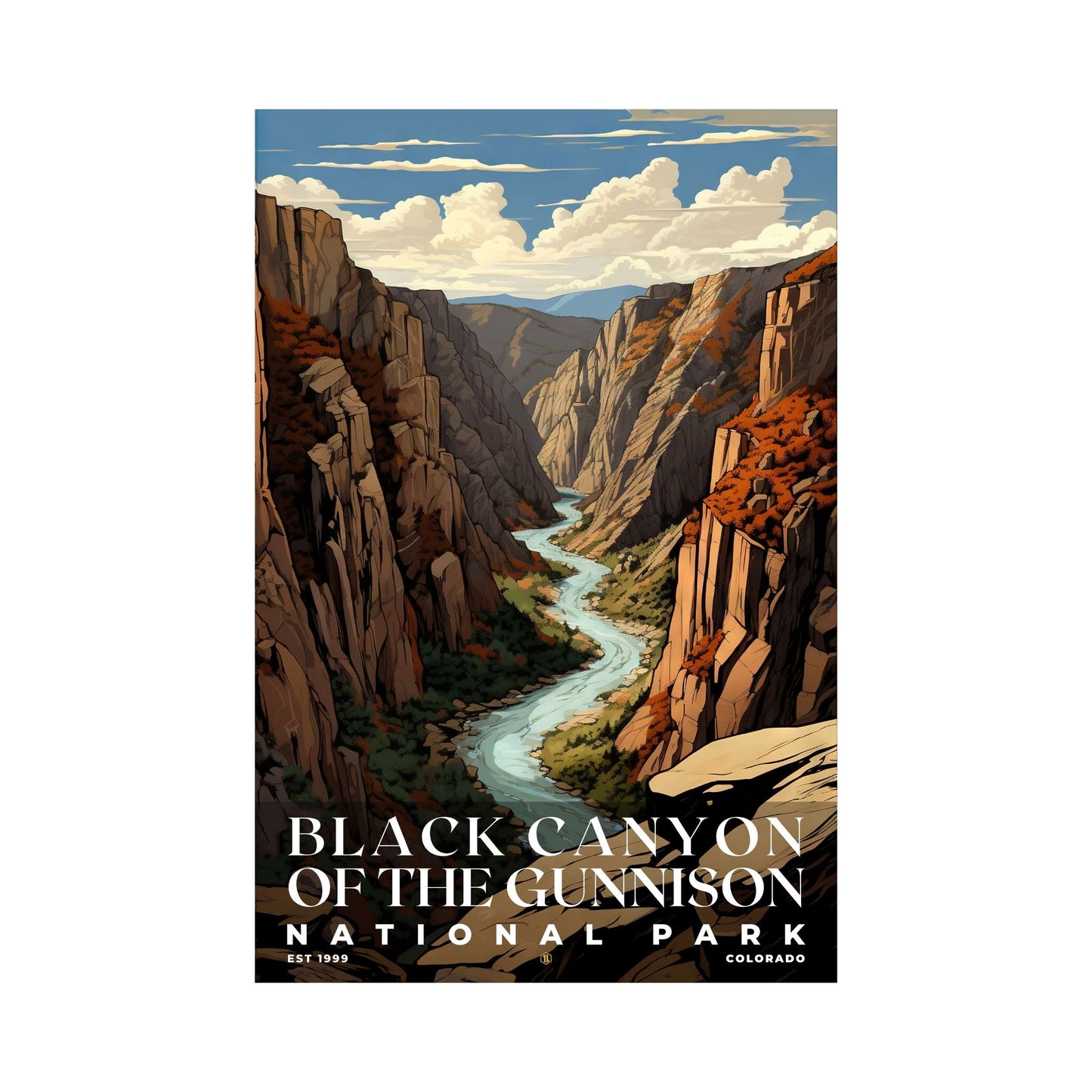 Black Canyon National Park Poster | S07
