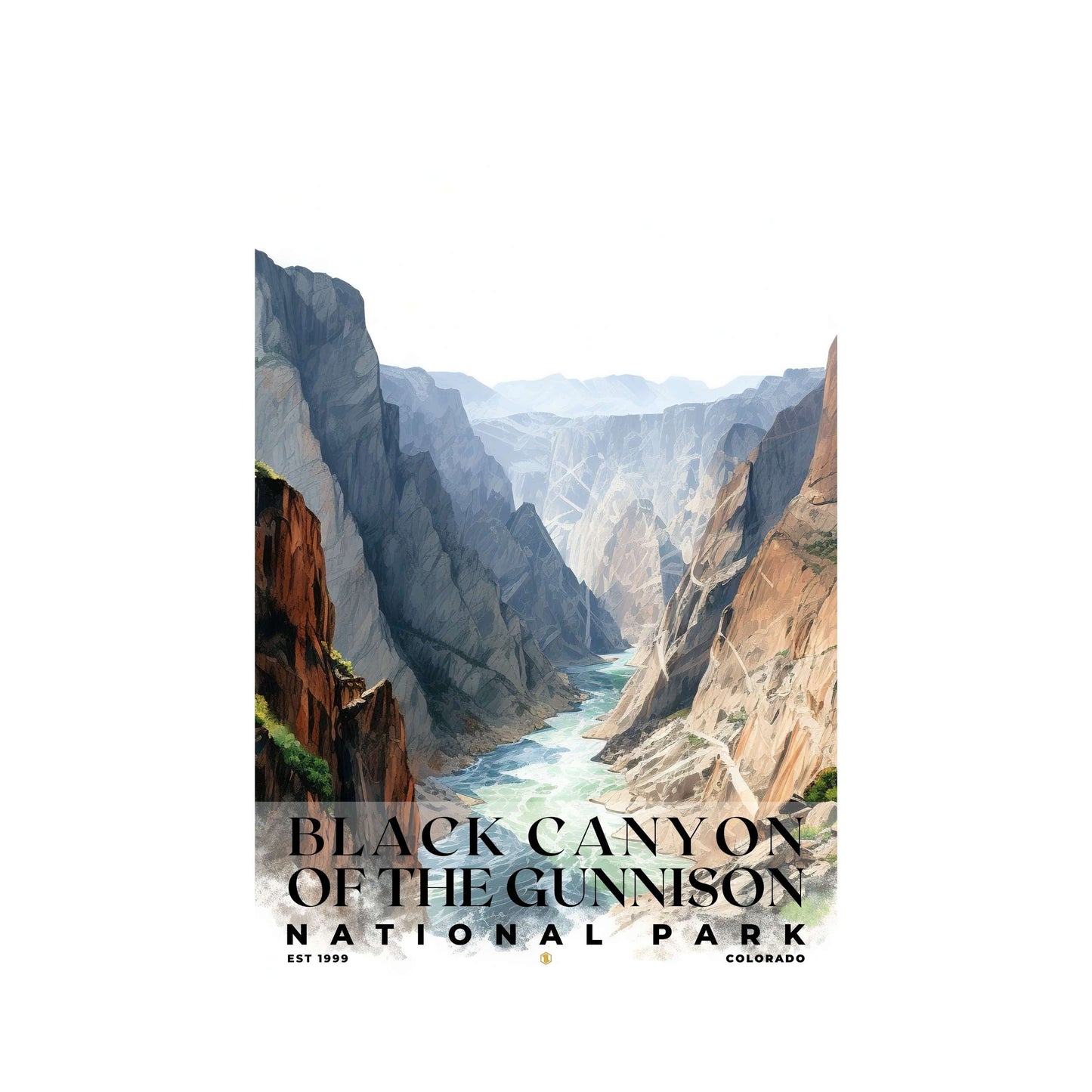 Black Canyon National Park Poster | S04