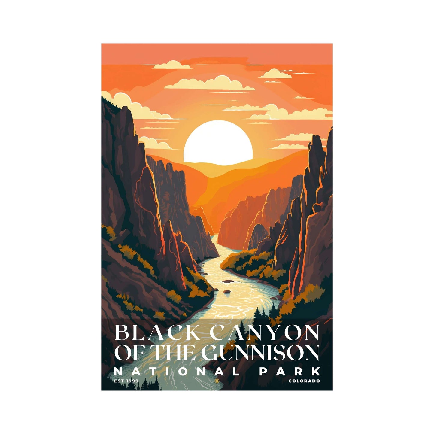 Black Canyon National Park Poster | S05