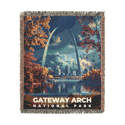 Gateway Arch National Park Woven Blanket | S16