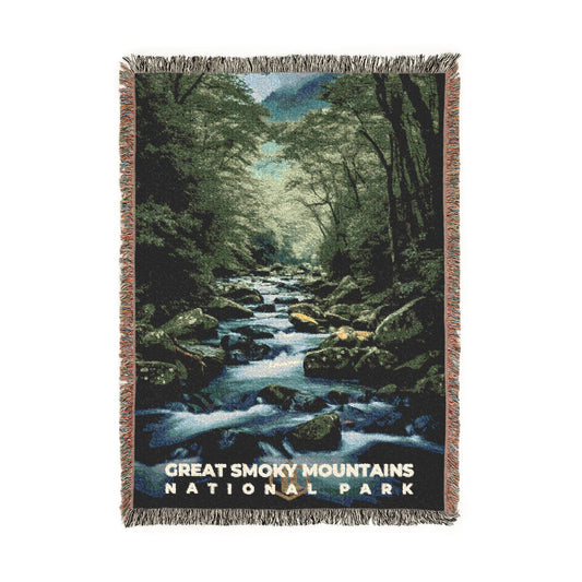 Great Smoky Mountains National Park Woven Blanket | S10